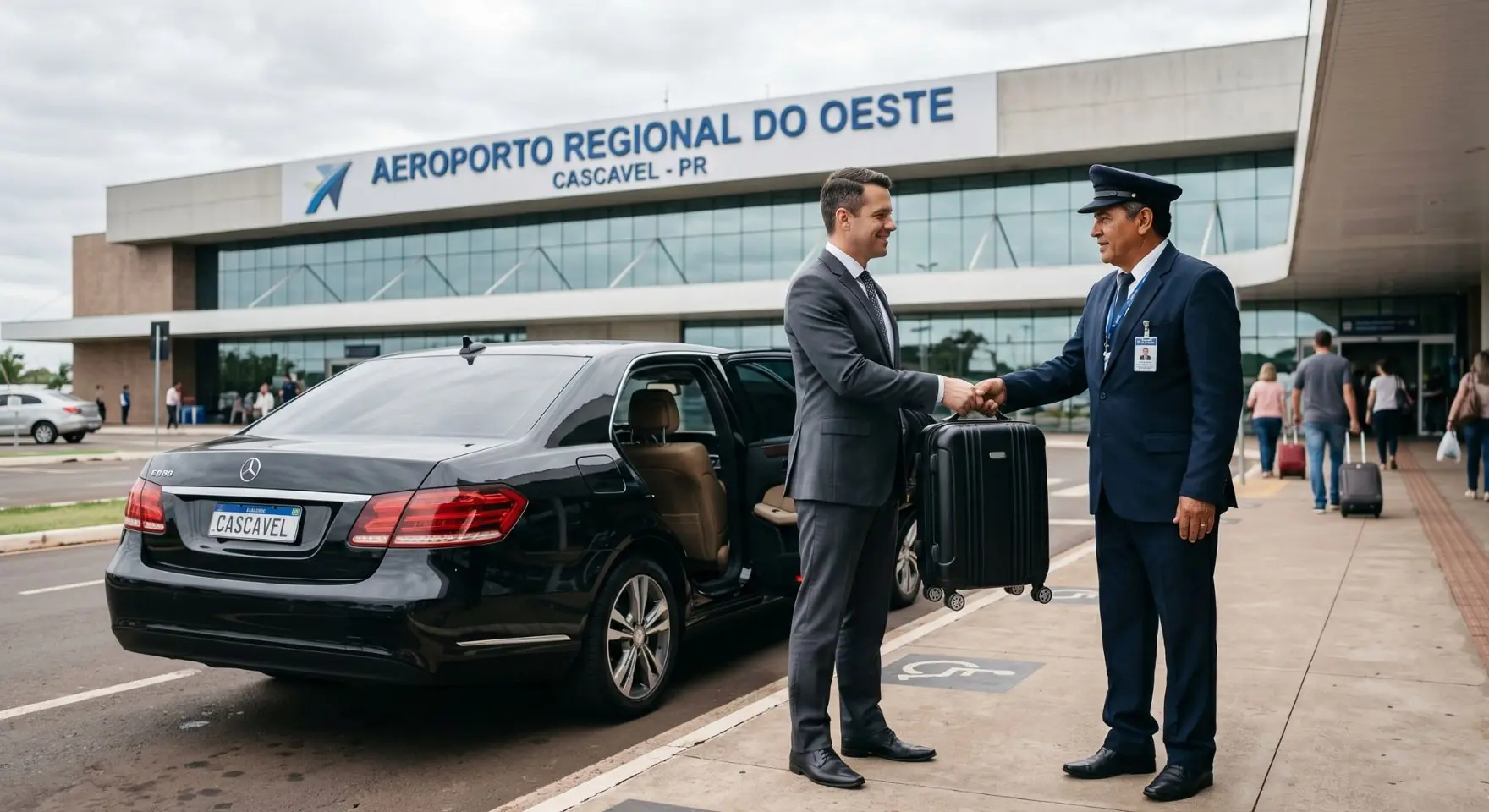 Toyota Corolla executivo da frota Taxi Cascavel 24h estacionado, veiculo limpo e preparado para corrida